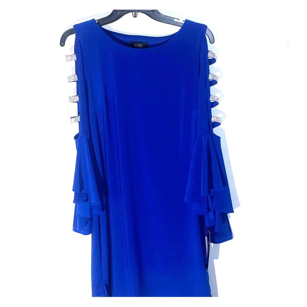 NWT Jeweled Open Sleeved Dress by MSK